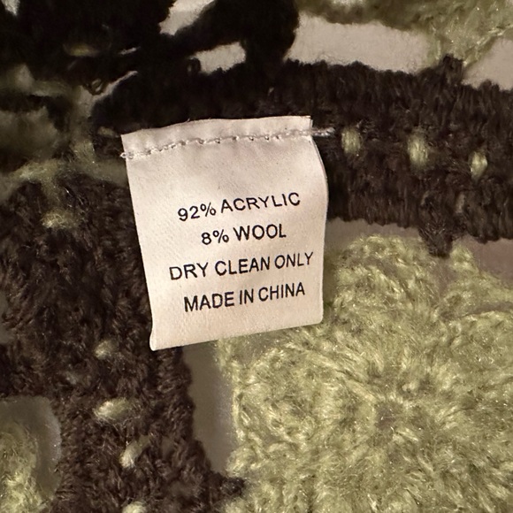 Women’s hazel crotchet bolero shrug sweater - Picture 12 of 12